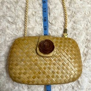 Woven Clutch w/Shoulder Bag option